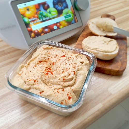 Domowy hummus z Thermomixa na podstawie przepisu z Jadłonomii