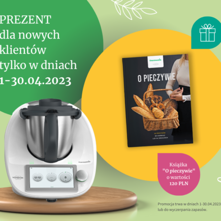 Promocja Thermomix - książka w prezencie do zakupu TM6