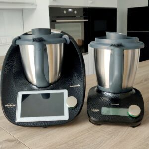 Czarny Thermomix z czarnym Friendem